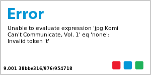 Komi Can't Communicate, Vol. 1